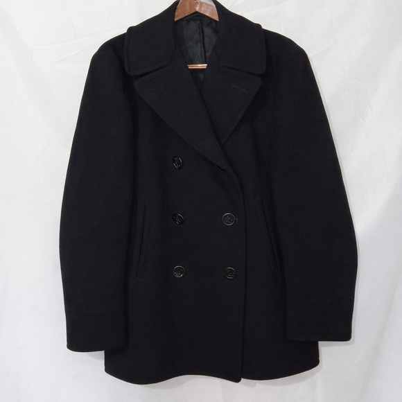 naval clothing factory Other - WW2 Naval Clothing Factory 10 Button US Navy USN Wool Pea Coat Peacoat Size 40